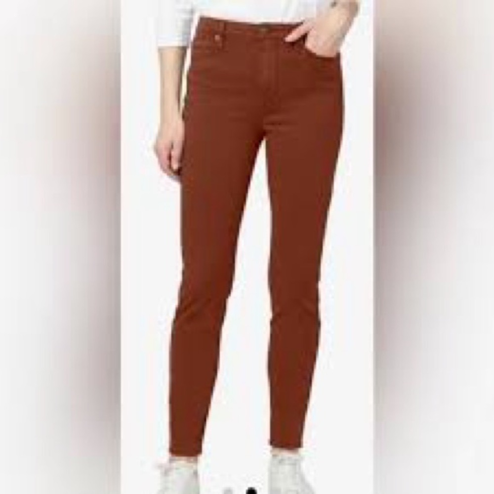 Democracy Women's Burnt Orange Jeans size 12 Ab Technology